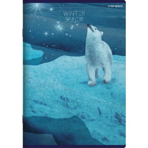 Zeszyt A5 60k linia WINTER SAILOR 400157926 TOP 2000 Zeszyt A5 60k linia WINTER SAILOR 400157926 TOP 2000
