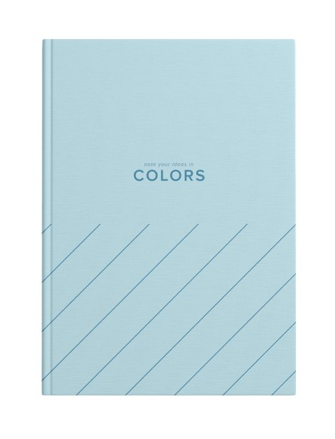Zeszyt szkolny A5 Brulion 96 kartek w kratkę COLORS 400169191 TOP 2000