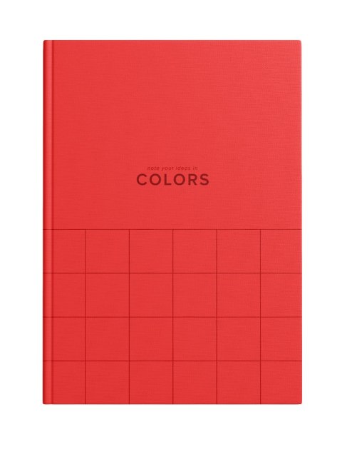 Zeszyt szkolny A5 Brulion 96 kartek w kratkę COLORS 400169191 TOP 2000