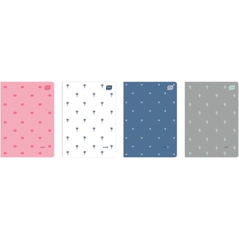 Zeszyt A5 80k kratka 70g SOFT TOUCH EC INTERDRUK