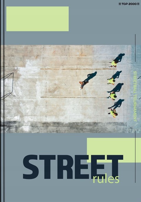 Zeszyt szkolny A5 Brulion 96 kartek w kratkę POSTER 400181912 TOP 2000