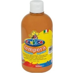 Farba TEMPERA jasnobrązowa CARIOCA 500ml 170-2356 Farba TEMPERA jasnobrązowa CARIOCA 500ml 170-2356