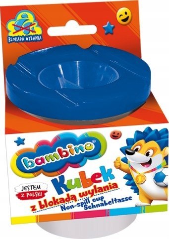 Kubek Niekapek Pojemnik na wodę pędzelki BAMBINO