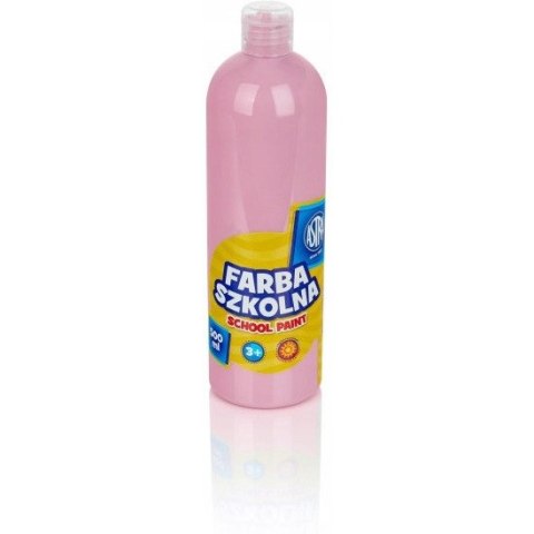 Farba plakatowa w tubkach 500ml szkolna różowa jasna 301112008 ASTRA