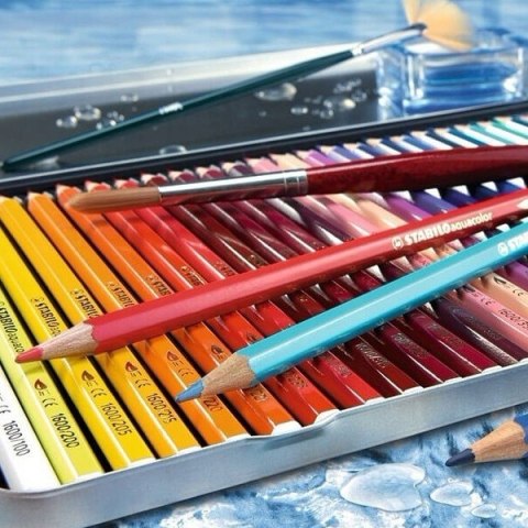 Kredki akwarelowe STABILO AQUACOL 12 kolorów 1612-3