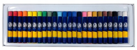 Pastele olejne zestaw 24 kolory kredki 313112002 ASTRA