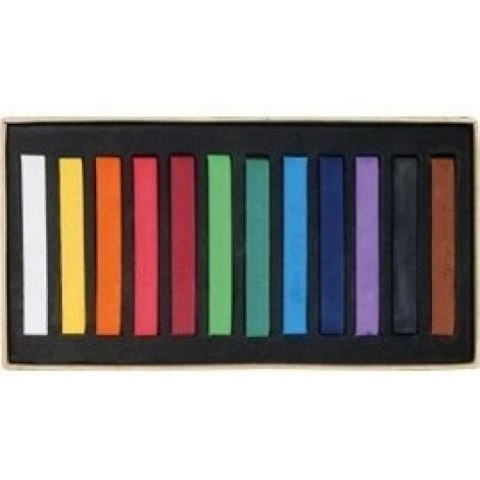 Kredki pastele suche 12 kolorów Master F2012 MARIES 170-2090