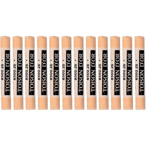 Kredki pastele suche 8500/28 (12szt.) Light orange KOH-I-NOOR