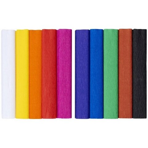 Bibuła marszczona CREATINIO 25x200cm mix kolorów klasyczny 400153935 TOP 2000