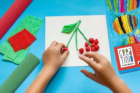 Bibuła marszczona CREATINIO 25x200cm mix kolorów klasyczny 400153935 TOP 2000