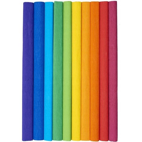 Bibuła marszczona CREATINIO 50x200cm mix kolorów tęczowy 400153931 TOP 2000