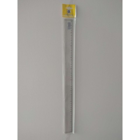 Linijka 50cm kratka przezroczysta w folii MIARKA Linijka 50cm kratka przezroczysta w folii MIARKA