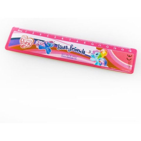 Linijka plastikowa 15cm My Little Pony 171293 STARPAK Linijka plastikowa 15cm My Little Pony 171293 STARPAK