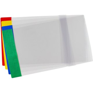 Okładki regulowane na książki i zeszyty S3 kolorowe 25 sztuk 28,7x40,8-44cm OZK-53 BIURFOL