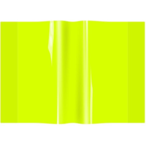Okładka zeszytowa A4 pvc neon żółty (10) OZN-A4-02 BIURFOL