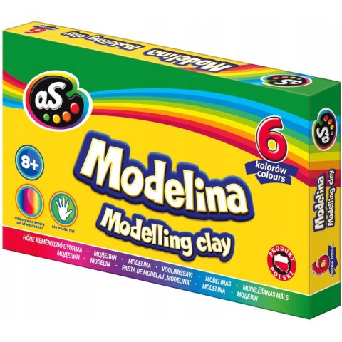 Modelina termoutwardzalna AS zestaw 6 kolorów 304219001 ASTRA