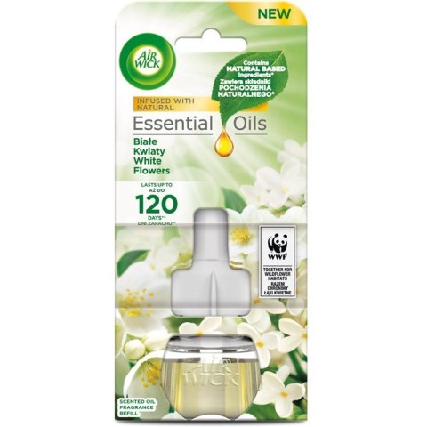 Wkład do odświeżacza AIR WICK elektryczny 19ml Białe Kwiaty