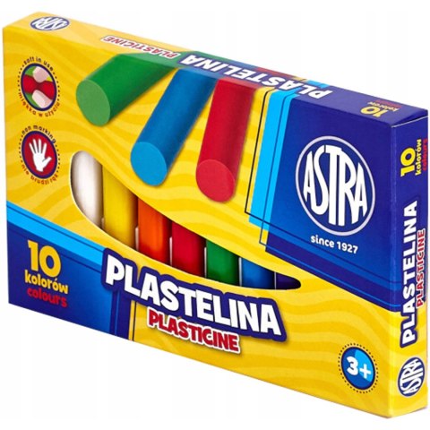 Plastelina szkolna dla dzieci zestaw 10 kolorów 83812902 ASTRA Plastelina szkolna dla dzieci zestaw 10 kolorów 83812902 ASTRA