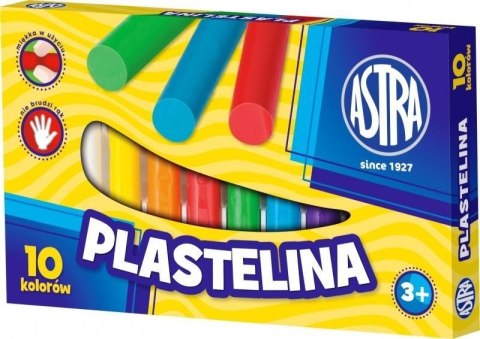 Plastelina szkolna dla dzieci zestaw 10 kolorów 83812902 ASTRA Plastelina szkolna dla dzieci zestaw 10 kolorów 83812902 ASTRA
