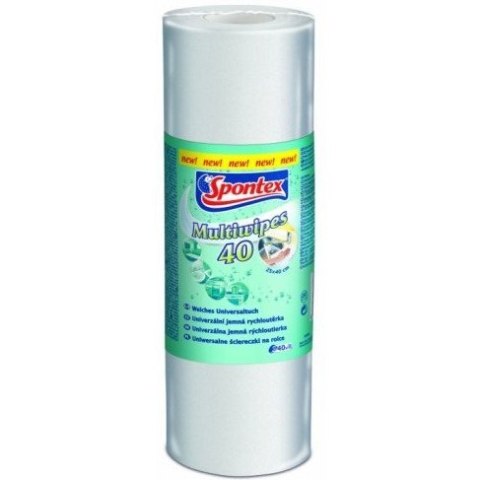 Ściereczki na rolce SPONTEX Multiwipes 40szt. 97043069 Ściereczki na rolce SPONTEX Multiwipes 40szt. 97043069