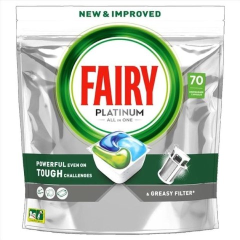 Kapsułki do zmywarki FAIRY PLATINUM ALL IN ONE (70szt)