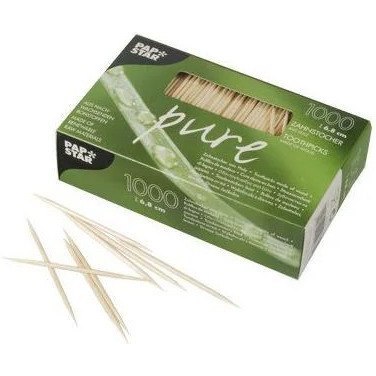 Wykałaczki drewniane (op.1000 szt) 6,8cm 12735 PAPSTAR