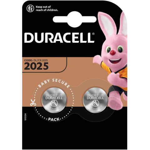 Bateria DURACELL CR2025/DL2025/ECR2025 litowa blister (2szt) Bateria DURACELL CR2025/DL2025/ECR2025 litowa blister (2szt)