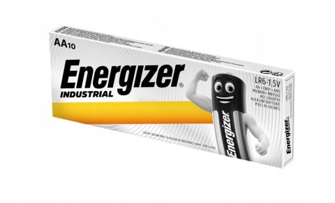 Bateria ENERGIZER Industrial AA/LR6 alkaliczna pudełko (10szt) Bateria ENERGIZER Industrial AA/LR6 alkaliczna pudełko (10szt)