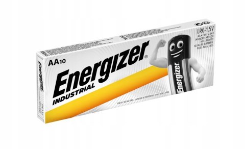Bateria ENERGIZER Industrial AA/LR6 alkaliczna pudełko (10szt) Bateria ENERGIZER Industrial AA/LR6 alkaliczna pudełko (10szt)