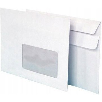 Koperta C6 SK biała okno prawe (50szt.) NC 14033/5 0 0600/11021200/50