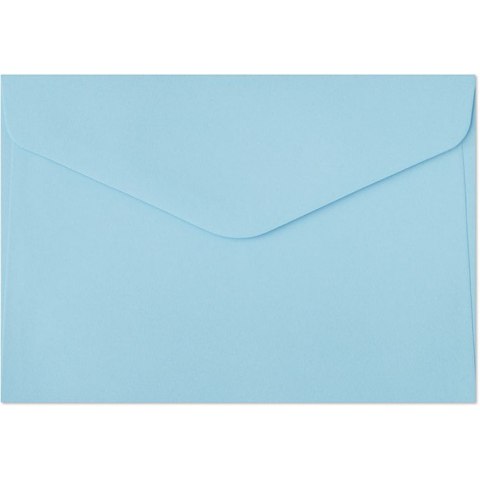 Koperta C6 gładki niebieski satynowany K 130g. (10szt.) 280228 Galeria Papieru