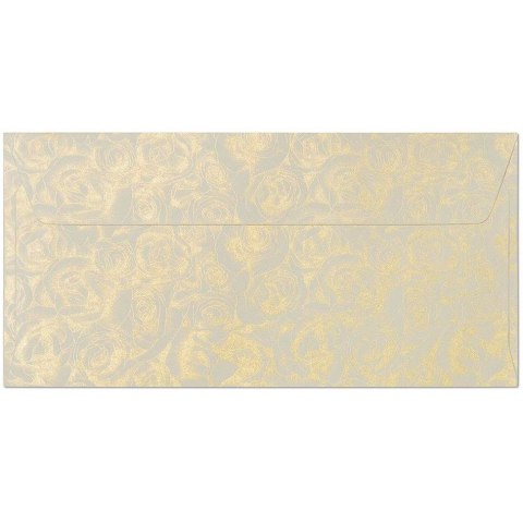 Koperta DL RÓŻE kremowy P 120g. (10szt.) 280105 Galeria Papieru