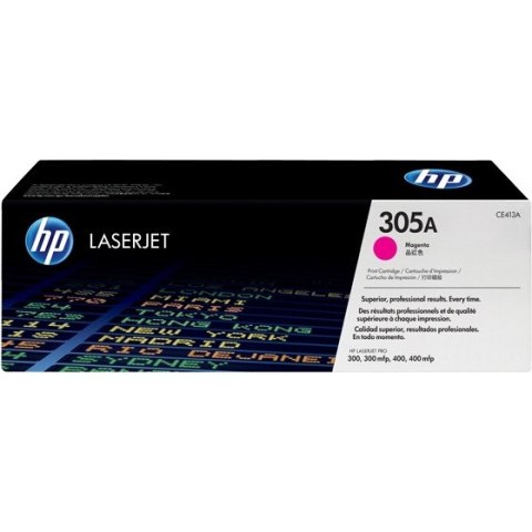 Toner HP 305A (CE413A) purpurowy 2600str M351/M451/M375/M475 Toner HP 305A (CE413A) purpurowy 2600str M351/M451/M375/M475