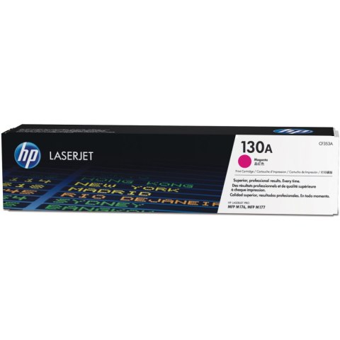 Toner HP 130A (CF353A) purpurowy 1000str Toner HP 130A (CF353A) purpurowy 1000str