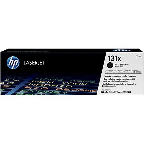 Toner HP 131X (CF210X) czarny 2400str PRO 200 COLOR M251/MFP 276 Toner HP 131X (CF210X) czarny 2400str PRO 200 COLOR M251/MFP 276