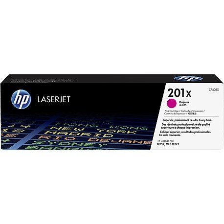 Toner HP 201X (CF403X) purpurowy 2300str Toner HP 201X (CF403X) purpurowy 2300str
