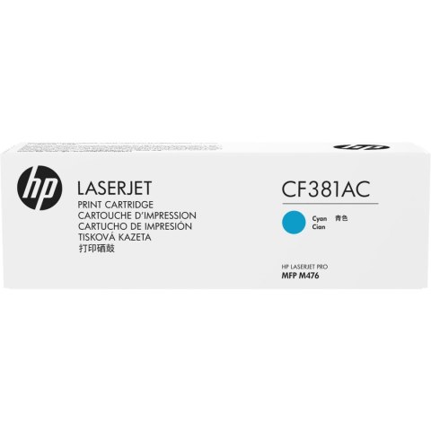 Toner HP 312A (CF381AC) niebieski 2700str korporacyjny LJ Pro M476 Toner HP 312A (CF381AC) niebieski 2700str korporacyjny LJ Pro M476