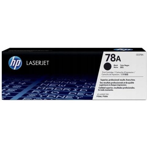 Toner HP 78A (CE278A) czarny 2100str LJ P1566/1606DN Toner HP 78A (CE278A) czarny 2100str LJ P1566/1606DN