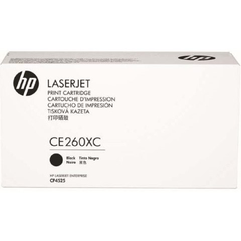 Toner HP 649X (CE260XC) czarny 17000str Toner HP 649X (CE260XC) czarny 17000str