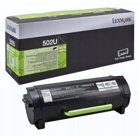 Toner LEXMARK (502U/50F2U00/50F2U0E) czarny 20000str Toner LEXMARK (502U/50F2U00/50F2U0E) czarny 20000str