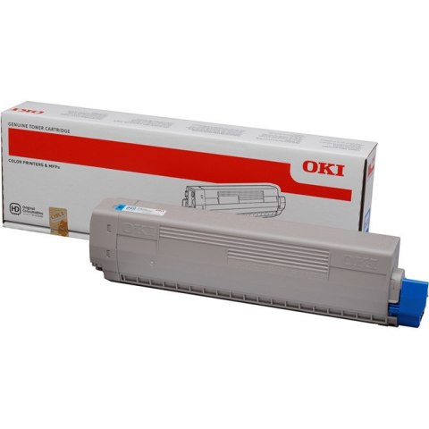 Toner OKI (46490607) niebieski 6000str Toner OKI (46490607) niebieski 6000str