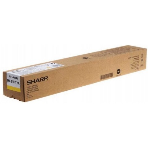 Toner SHARP (MX-61GT-YA) żółty 24000str Toner SHARP (MX-61GT-YA) żółty 24000str