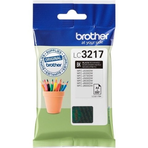 Tusz BROTHER (LC3217BK) czarny 550str Tusz BROTHER (LC3217BK) czarny 550str