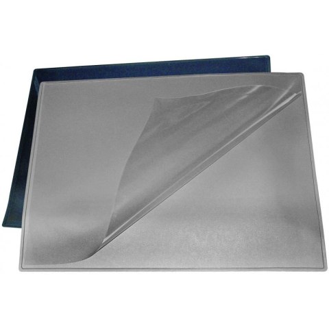 Podkładka na biurko z folią 49x65cm PVC czarna 100551498 BANTEX Podkładka na biurko z folią 49x65cm PVC czarna 100551498 BANTEX