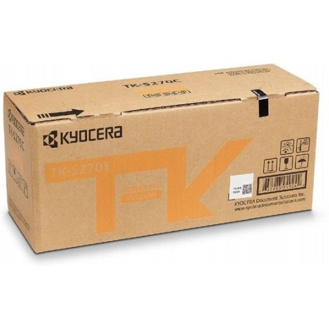 Toner KYOCERA (TK-5270Y) żółty 6000str Toner KYOCERA (TK-5270Y) żółty 6000str