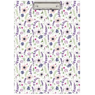 Deska z klipem Clipboard A4 nadruk Kwiaty KHN-01-32 BIURFOL