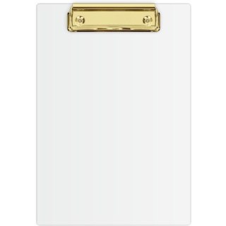 Deska z klipem Clipboard A5 biała (złoty mechanizm) KHG-00-10 BIURFOL