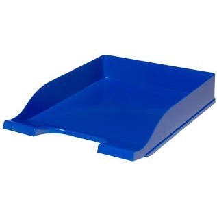 Półka kuweta na dokumenty COLORS niebieska 400050166 BANTEX