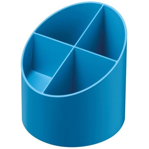 Przybornik na biurko Organizer na długopisy okrągły niebieski ACTIVE BLUE 11363744 HERLITZ Przybornik na biurko Organizer na długopisy okrągły niebieski ACTIVE BLUE 11363744 HERLITZ