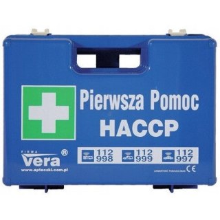 Apteczka pierwszej pomocy z wyposażeniem skrzynka HACCP VERA